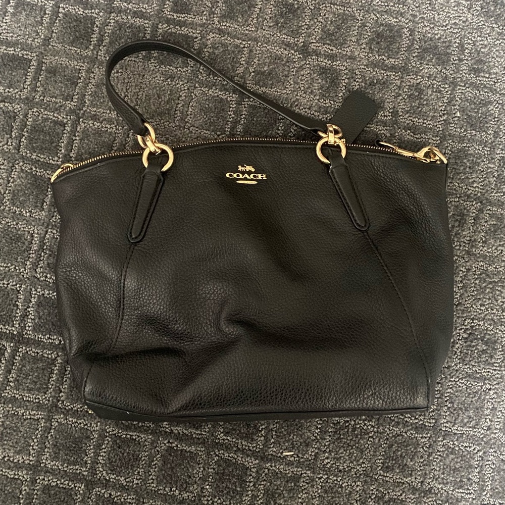 Black Coach Kelsey Bag